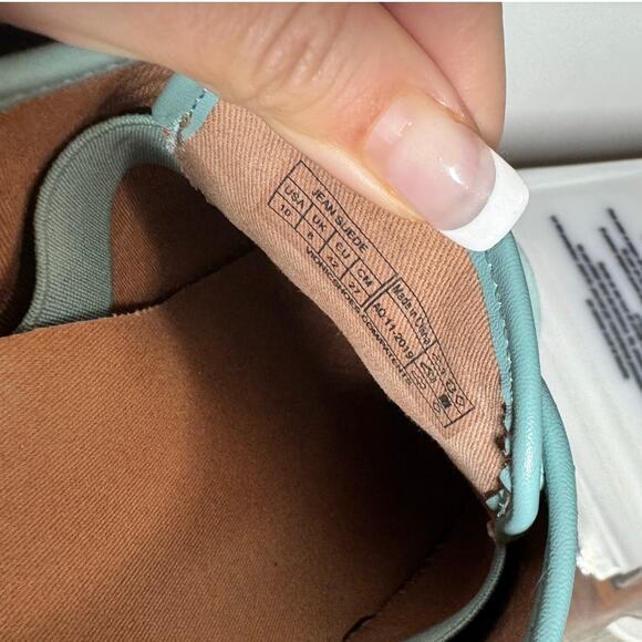 Vionic Orthaheel Sneaker Women 10 Jean Suede Water Resistant SlipOn Show Minimal - Picture 5 of 7